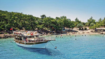 Marmaris Kleopatra Plajı Tekne Turu
